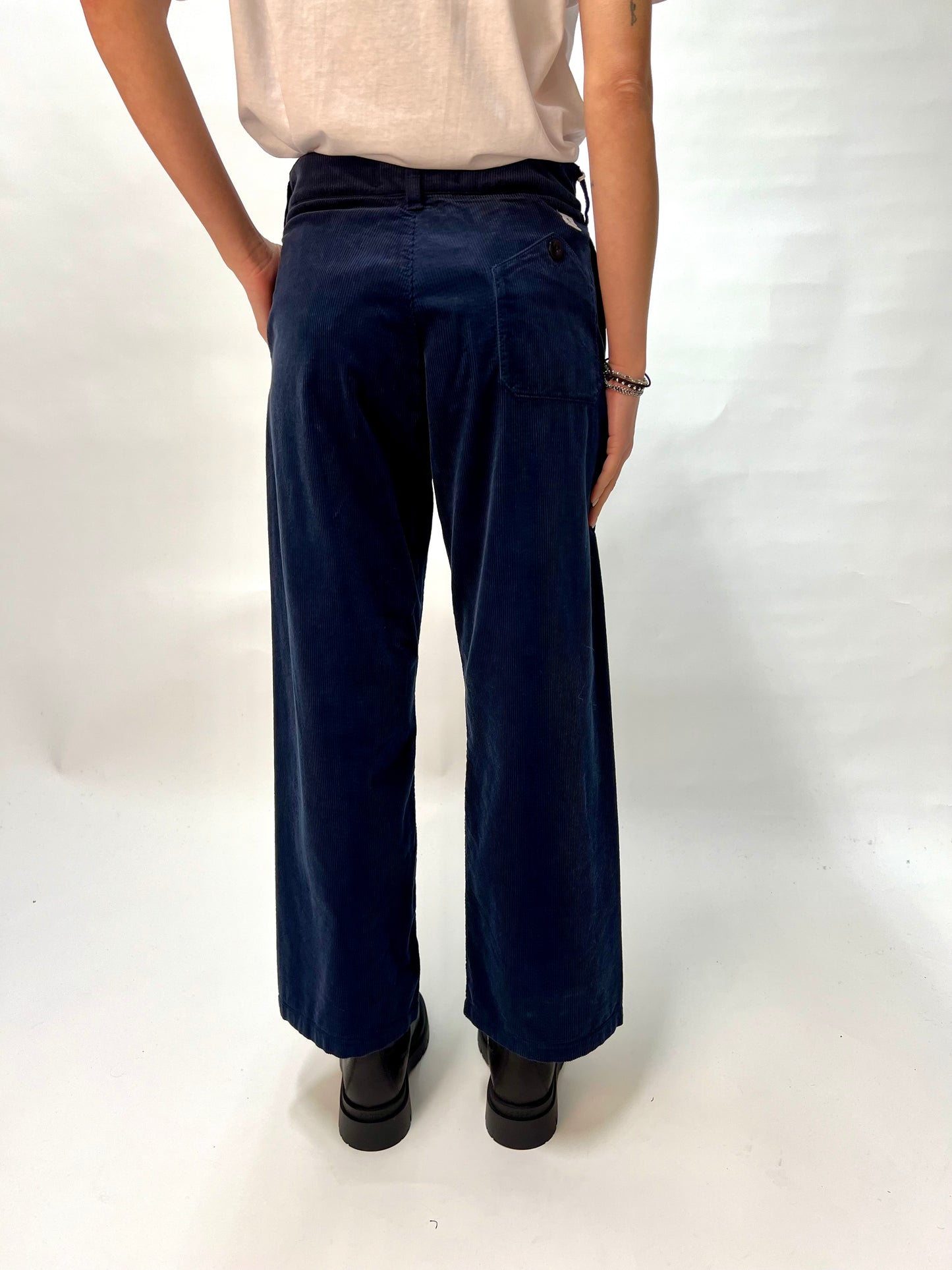 Department 5 Pantalone in velluto a coste Due pant culotte DP05149M1TS0105002