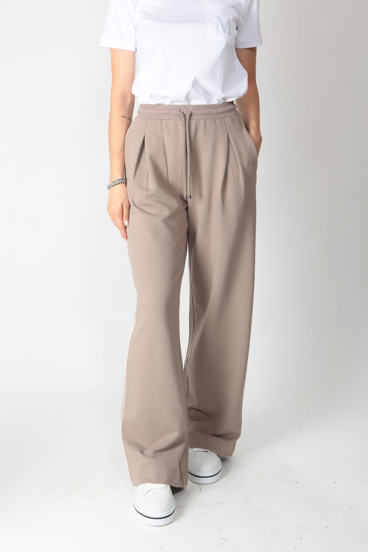 MaxMara Leisure Pantalone jogger ampio Curve