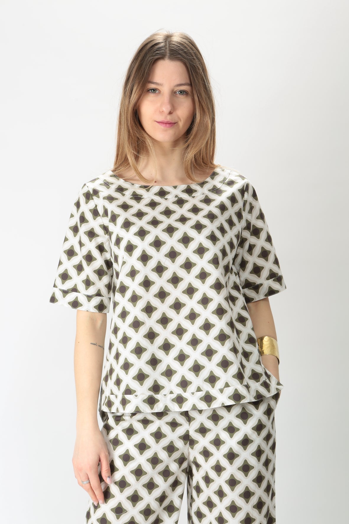 Maida Mila T-shirt in cotone 24330