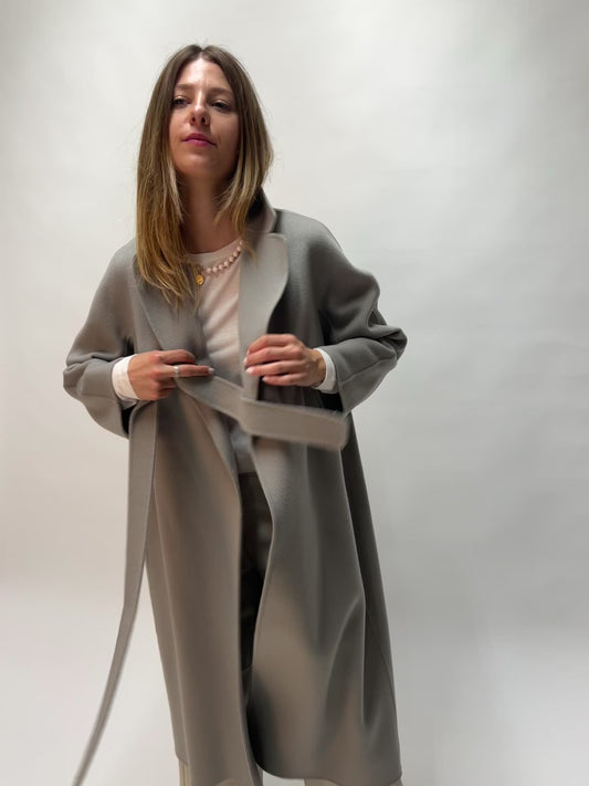 'S MaxMara Cappotto lungo a vestaglia Esturia