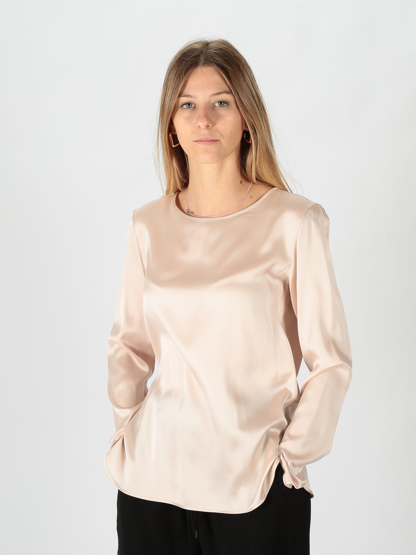 MaxMara Leisure Casacca in seta Stretch Moldava